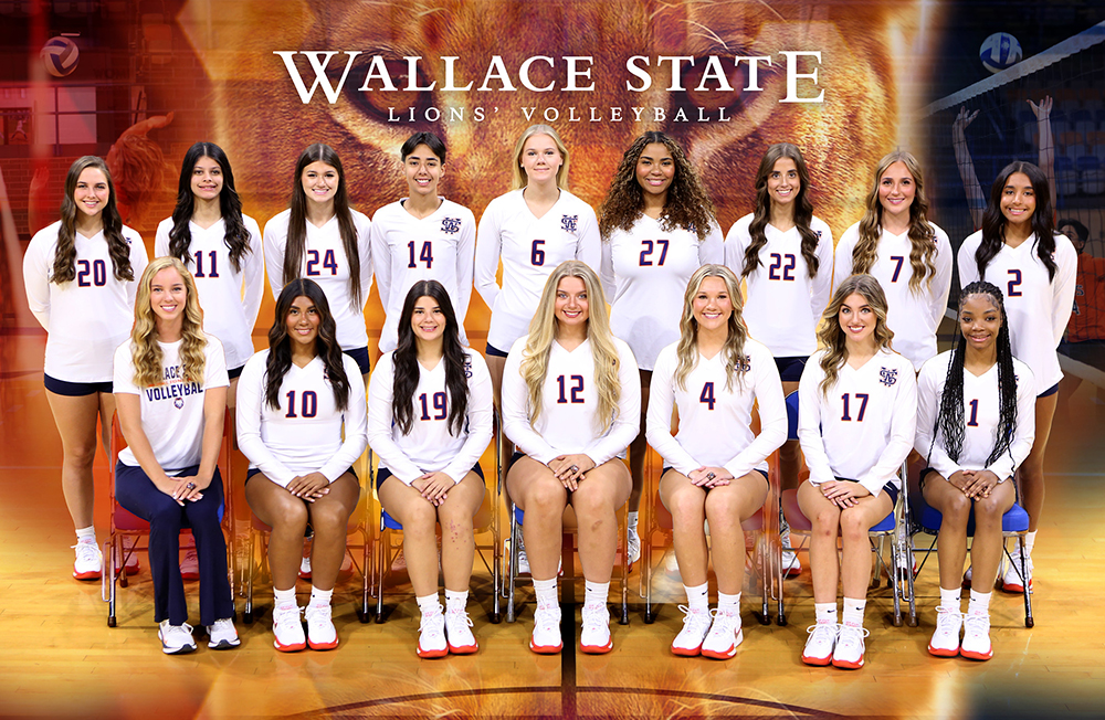 2024-2025 Wallace State Volleyball Team